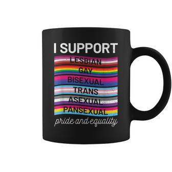 Gay Pride Lgbt Support Trans Pan Lesbian Bi Equality Tassen - Geschenkecke