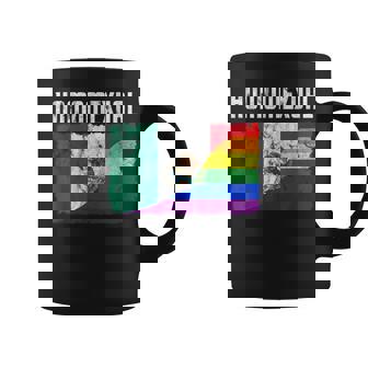 Gay Pride Mexican Flag Proud Homosexual Vintage T Shirt Graphic Print Coffee Mug - Monsterry