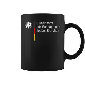 German Federal Office For Schnapps And Delicious Beer Fun Tassen - Geschenkecke