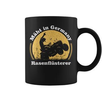 With German Lawnmower Lawn Mowing Tassen - Geschenkecke