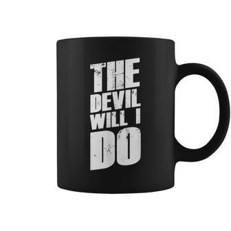 With German Slogans I The Devil Will I Do Tassen - Geschenkecke