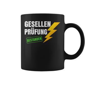 Gesellenprüfung Elektriker Gesellenbrief Saying Gesellen Tassen - Geschenkecke