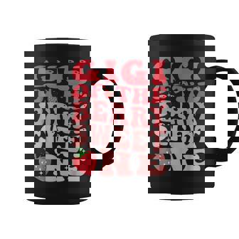 Gigi Of The Berry Sweet One 1st Birthday Strawberry Graphic Print Coffee Mug - Monsterry