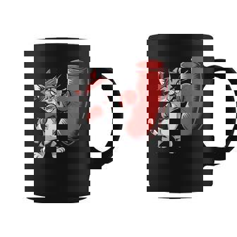 Gimnasio Entrenamiento Gato Divertidos Puñetazos Boxer Cat Taza de café - Regaloses