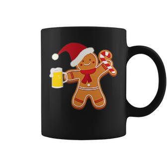 Gingerbread Man With Beer Christmas Xmas Jumper Tassen - Geschenkecke