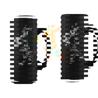 Girafe Tennis Club Animaux Sport Tournoi Joueurs Tasse - Cadeauxyz