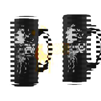 Giraffe Boo Halloween Fun Costume Party Graphic Print Coffee Mug - Monsterry