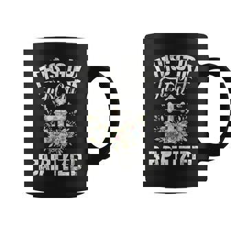 This Girl Just Got Baptized Baptism Church Catholic Bible Coffee Mug - Monsterry