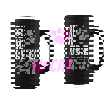 This Girl Loves Her Cat Coffee Mug | Seseable CA