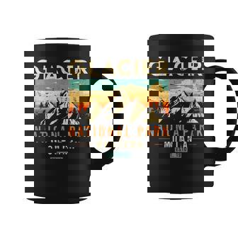 Glacier Est 1910 Montana Vintage Retro National Park Coffee Mug - Thegiftio UK