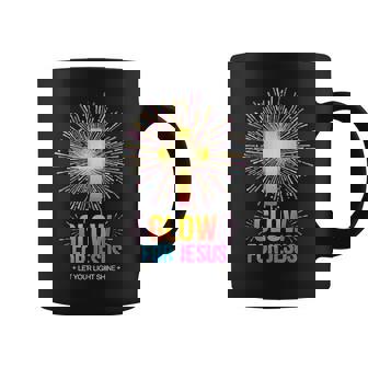 Glow For Jesus Let Your Light Shine Coffee Mug - Monsterry