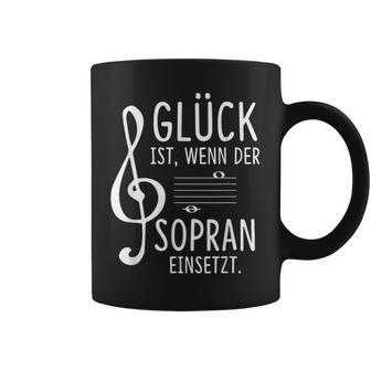 Glück Ist Wenn Der Soprano Insert Choir Singer Tassen - Geschenkecke