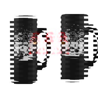 Gnomes De Noël À Carreaux Amusants Pour Famille Tasse - Cadeauxyz