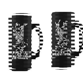 Go Eagles Fly Vintage Eagles Flying Bird Inspirational Coffee Mug | Mazezy