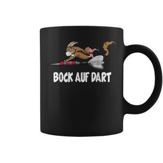 Goat Bock On Dart Game Dart Player Tassen - Geschenkecke