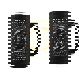 God Said Maxwell Equations And Then There Was Light Physics Graphic Print Coffee Mug - Monsterry