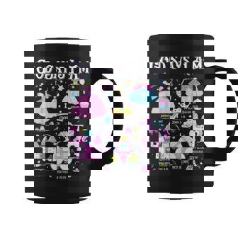 God Says I Am Princess Christian Cute Bible Readers Girl Coffee Mug - Thegiftio UK