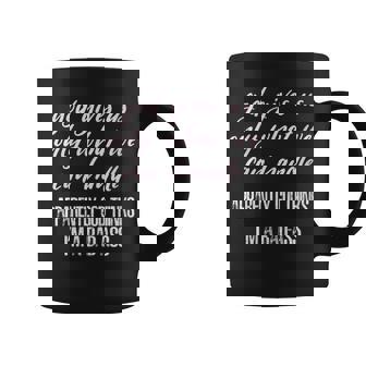 God Thinks I'm a Bad-Ass Graphic Print Coffee Mug - Monsterry