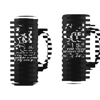 God Is Still Writing Your Story -Trust The Christian Process Graphic Print Coffee Mug - Monsterry