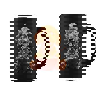 Golden Doodle Goldendoodle Dog Ramen Japanese Noodles Coffee Mug - Thegiftio UK