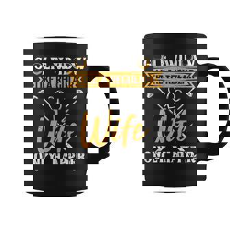 Golf Widow Like A Regular Wife Only Happier Golfing Golfer Graphic Print Coffee Mug - Monsterry