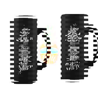 Goodbye School Hello Summer Last Day Of School Pineapple Tank Top Graphic Print Coffee Mug - Monsterry