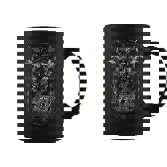 Gótico Estética Oculto Impío Grunge Emo Punk Satánico Taza de café - Regaloses