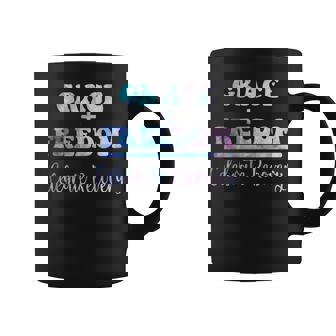 GraceFreedom Celebrate Recovery Peace Love Coffee Mug - Thegiftio UK