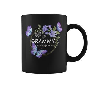 Grammy For With Butterflies Mother's Day Coffee Mug - Thegiftio UK
