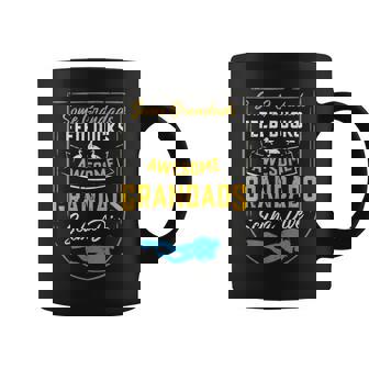 Some Grandads Feed Ducks Awesome Grandads Scuba Dive Graphic Print Coffee Mug - Monsterry