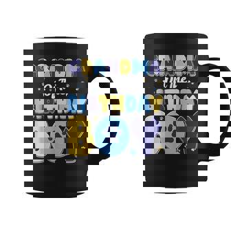 Grandma Of The Birthday Boy Matching Family Party Dog Lover Coffee Mug - Monsterry