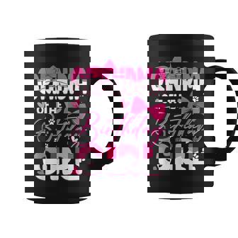 Grandma Of The Birthday Girl Cat Kitty Family Matching Coffee Mug - Monsterry