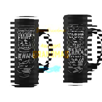 Some Grandmas Feed Ducks Awesome Grandmas Scuba Dive Graphic Print Coffee Mug - Monsterry