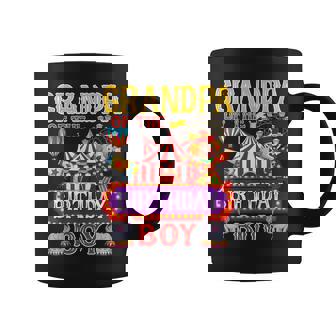 Grandpa Of The Birthday For Boy Circus Carnival Theme Party Graphic Print Coffee Mug - Monsterry