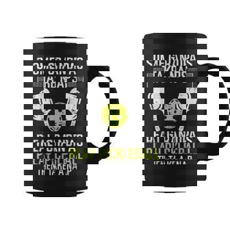 Some Grandpas Take Nap Real Play Pickleball Pickle Ball Men Coffee Mug - Seseable