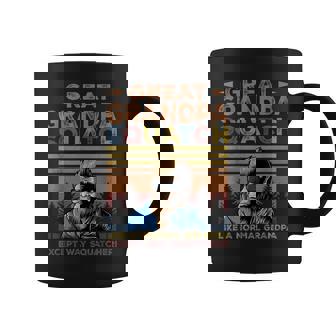 Great Grandpa Squatch Bigfoot Grandpa Yeti Sasquatch Coffee Mug - Monsterry