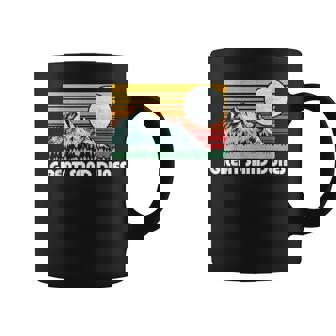 Great Sand Dunes National Park Mountains & Sun Graphic Retro Graphic Tasse - Cadeauxyz
