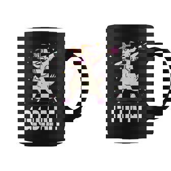 Greatest Of All Time GOAT Goat Dab Dancing Design Graphic Print Coffee Mug - Monsterry