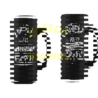 Greedy When Others Are Fearful For Money Loving Investors Premium Graphic Print Coffee Mug - Monsterry