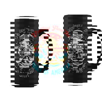 Greeting From The Gulf Of Usa America Trump Patriotic Gulf Coffee Mug | Mazezy