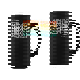 Groovy Extruder Operator Job Title Graphic Print Coffee Mug - Monsterry