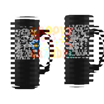 Groovy Grandpa Colorful Flowers Matching Family Coffee Mug | Mazezy