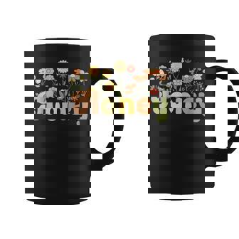 Groovy Honey Grandmother Flowers Honey Grandma Coffee Mug - Thegiftio