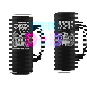 Groovy Spider Dad Matching Family Birthday Girl Party Coffee Mug - Seseable