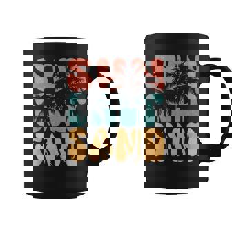 Groovy Sun Salt Sand Summer Vacation Graphic Print Coffee Mug - Monsterry