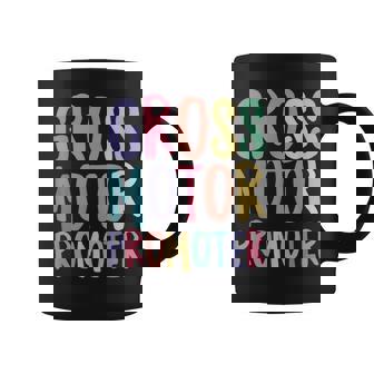 Gross Motor Promoter Physical Therapist Assistant PT Graphic Print Coffee Mug - Monsterry