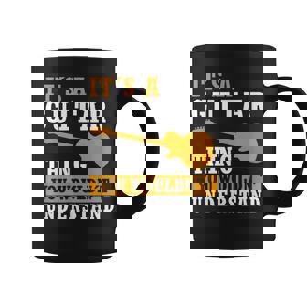 Guitar Thing Guitare Basse Humoristique Tasse - Cadeauxyz