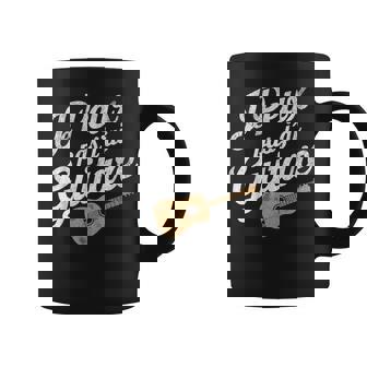 Guitariste Je Peux Pas J'ai Guitare Musicien Retrointage Tasse - Cadeauxyz