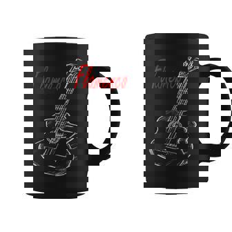 Guitarra Flamenca Acústic Taza de café - Regaloses