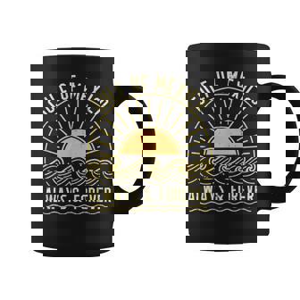 Gulf Of Mexico Always & Forever Vintage Sunset Political Graphic Print Coffee Mug - Monsterry